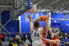 MBBall vs Clark  Wheaton College Men’s Basketball vs Clark in the first round of NEWMAC tournament. - (Photo by Keith Nordstrom) : Wheaton, basketball, NEWMAC